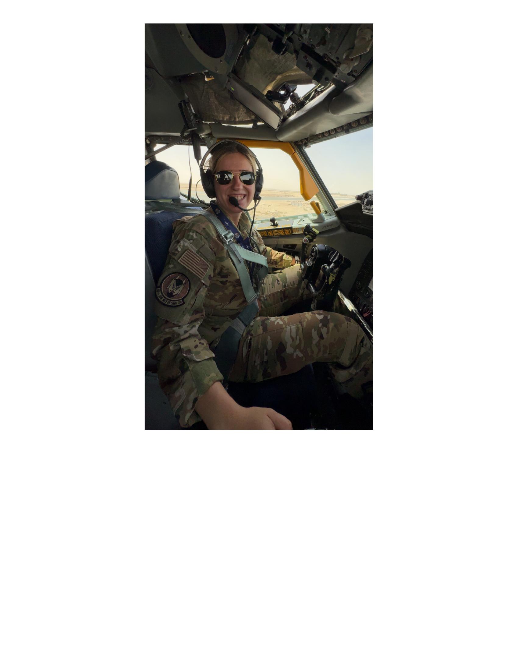 Full-bleed personal photograph from Abby's Air Force and travel archive used in the TDWines deck (reference image 18).