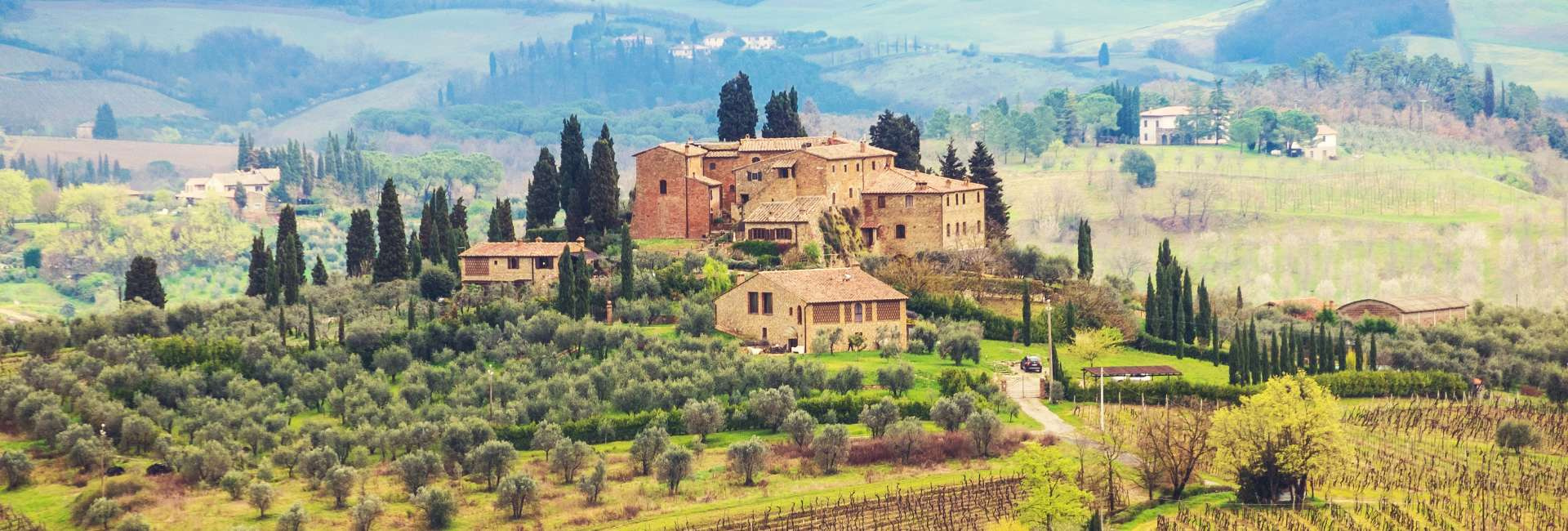 Tuscany landscape in Italy